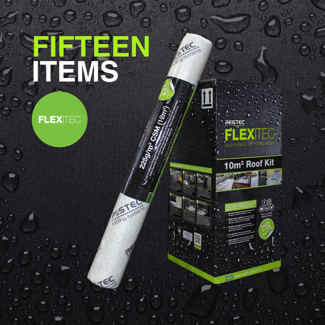 Flexitec 10m² Roofing Kit